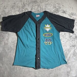 Vintage Garfield Cartoon Baseball Jersey USA Athletic Works Medium *read Des*